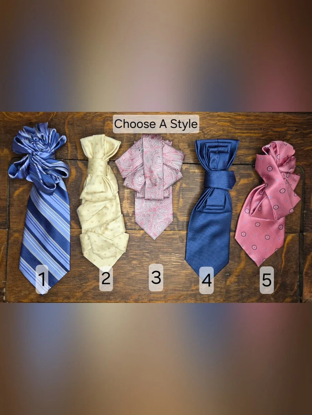 MADE TO ORDER Ladies Custom Ties Upcycled From Mens Ties
